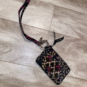 vera bradley lanyard